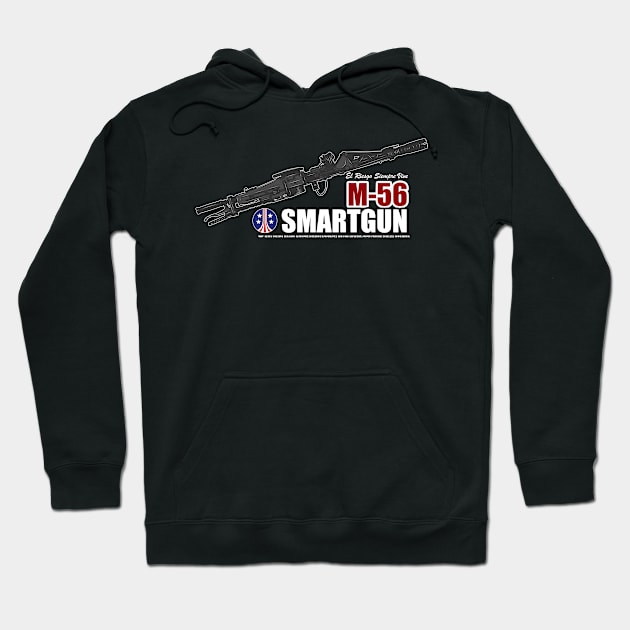 M56 Smartgun Hoodie by SimonBreeze